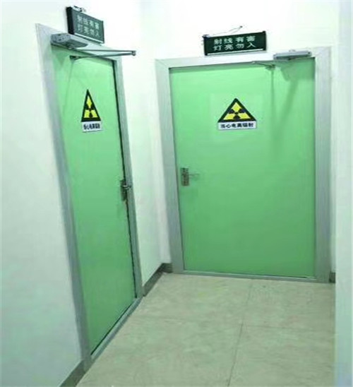 锦州厂家定制防 辐射铅门 CT室铅门 放射科射线防护施工